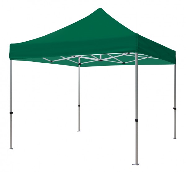 PromoZelt HEX 40 - 3x3m - einfarbig - Grün