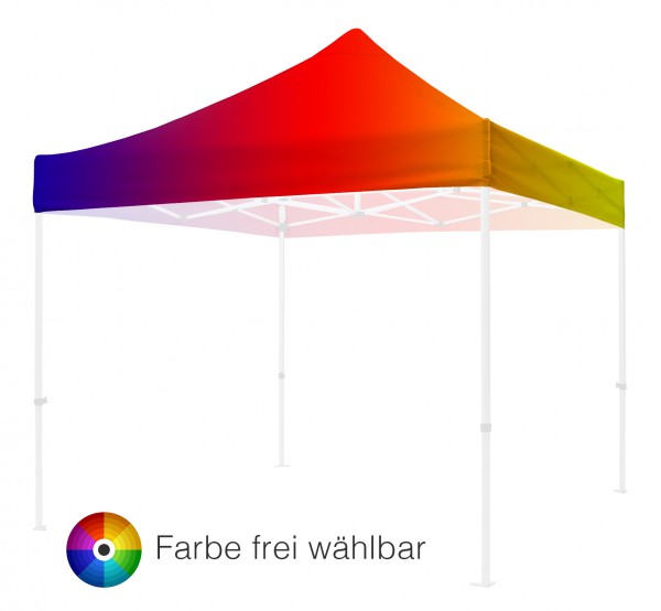 Zeltdach - 3x3m - Farbe nach Wahl