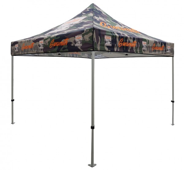 PromoZelt HEX 40 - 3x3m - bedruckt